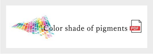 color shade of pigments